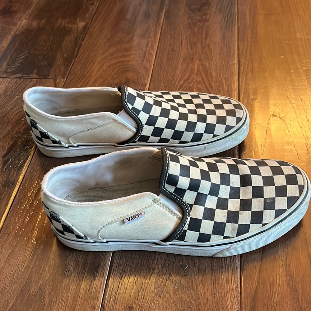 Checkered Vans